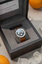 ⁦1564 Chronodate Automatic Ice Blue⁩ - الصورة ⁦4⁩
